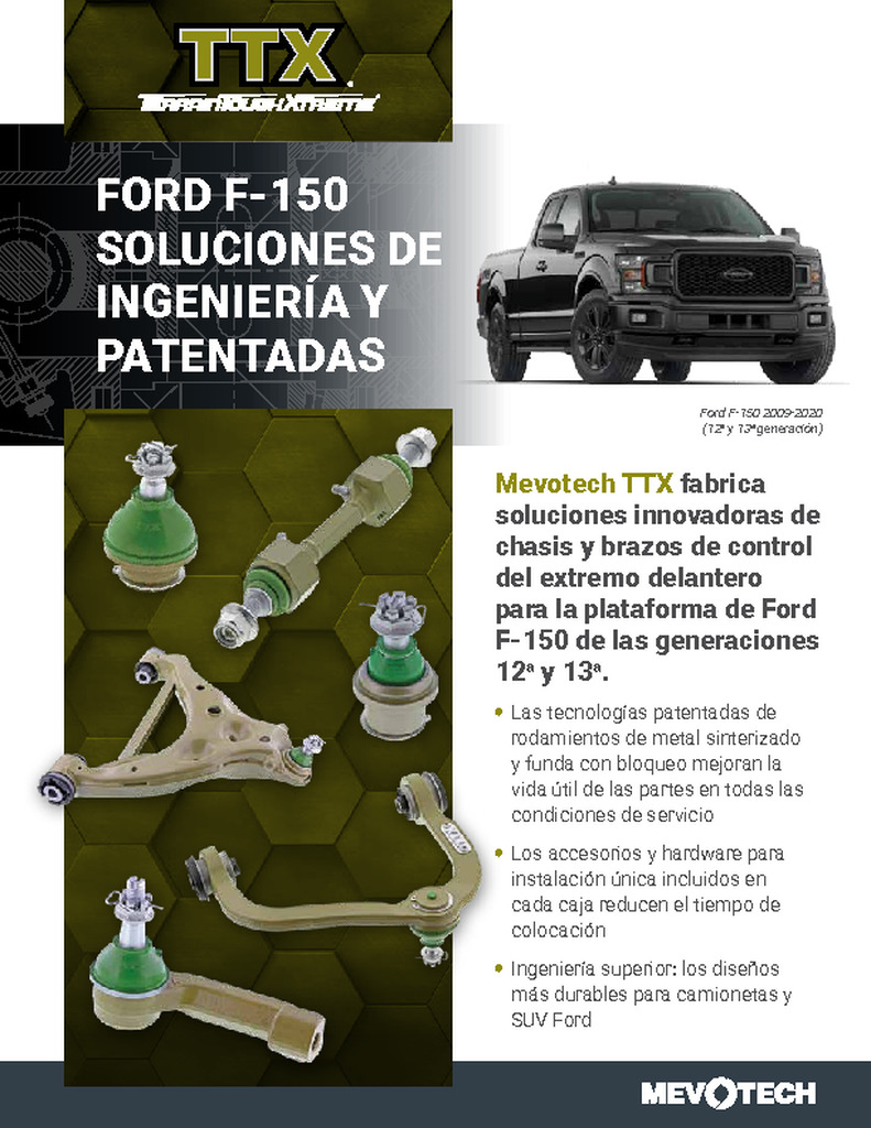 FORD F-150 SOLUCIONES DE INGENIERÍA Y PATENTADAS
