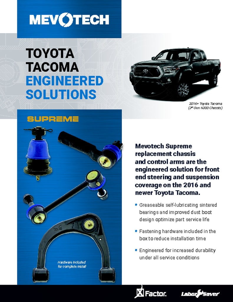Toyota Tacoma (3rd Gen) Engineered Solutions