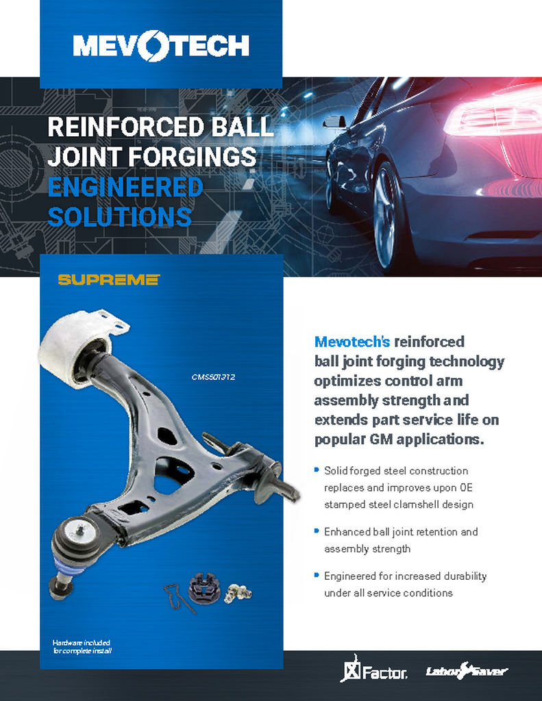Supreme 2022-2016 GM REINFORCED BALL JOINT FORGINGS ENGINEERED SOLUTIONS