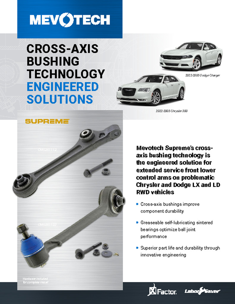 CROSS-AXIS BUSHING TECHNOLOGY ENGINEERED SOLUTIONS