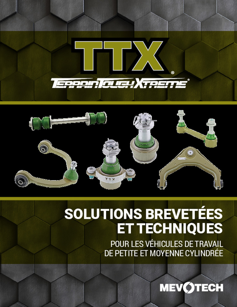 SOLUTIONS BREVETÉES ET TECHNIQUES POUR LES VÉHICULES DE TRAVAIL DE PETITE ET MOYENNE CYLINDRÉE