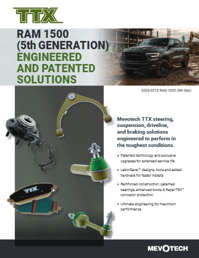 TTX Coverage for 2026-2019 RAM 1500 5th Gen-EN